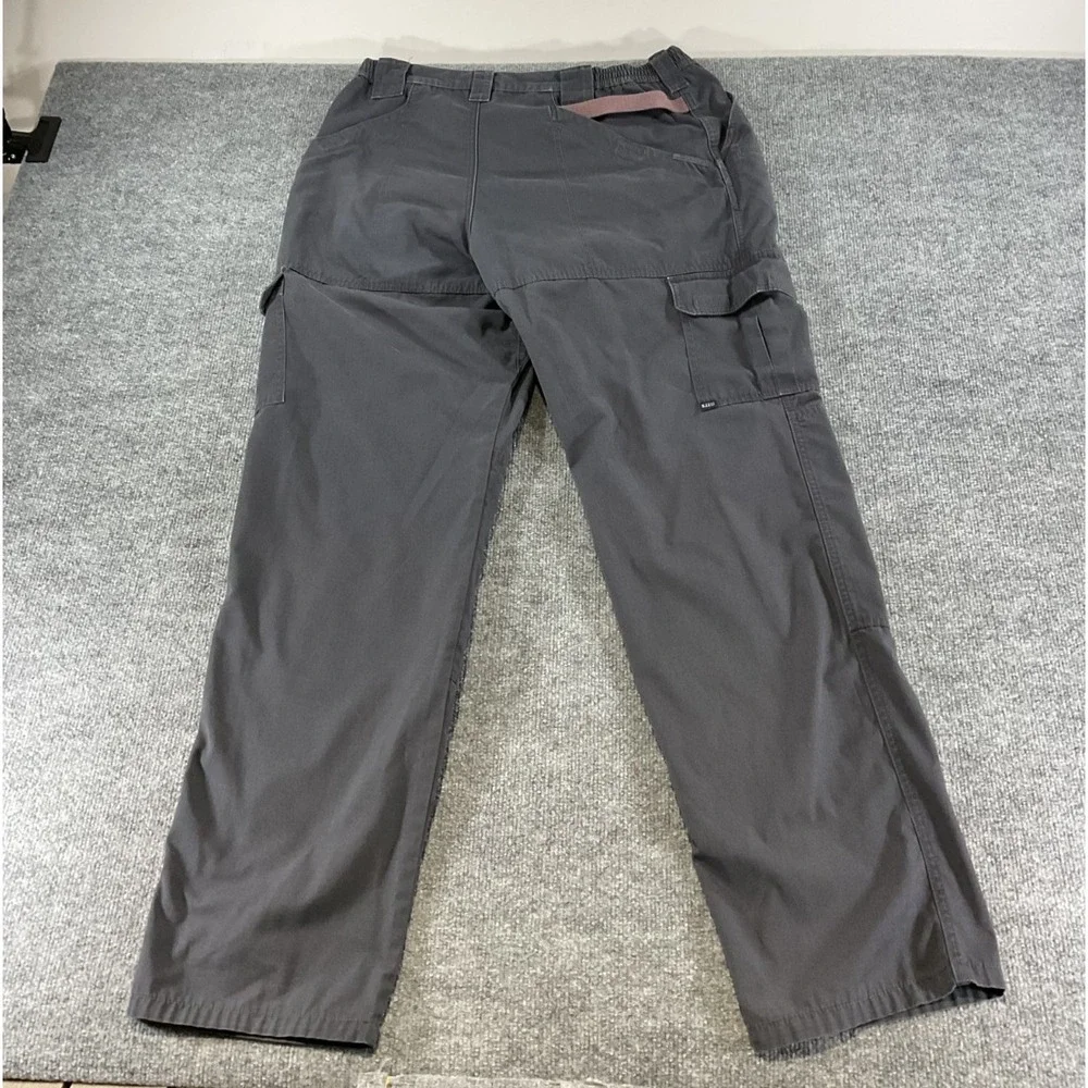 5.11 Tactical Pants Mens 38x35 Gray Cargo Utility Ripstop Workwear Outdoor Hikin